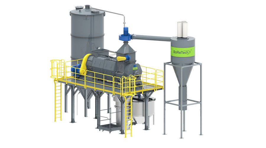 PET Bottle Recycling Process - Labels and impurities separation