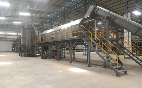 インドにあるPURVのPETボトルリサイクルライン