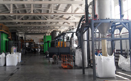 The First PET Bottle Washing Line apply to Roof Insulation