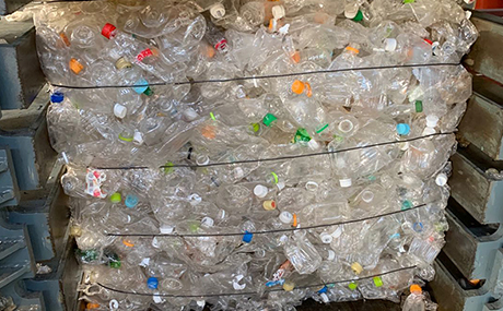 PETボトル選別梱包ライン---Dボトルベール