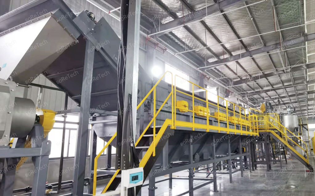 PP TRAY WASHING LINE FOR HIGH-VALUE APPLICATION BY BORETECH ACHIEVES EFFICIENT PERFORMANCE