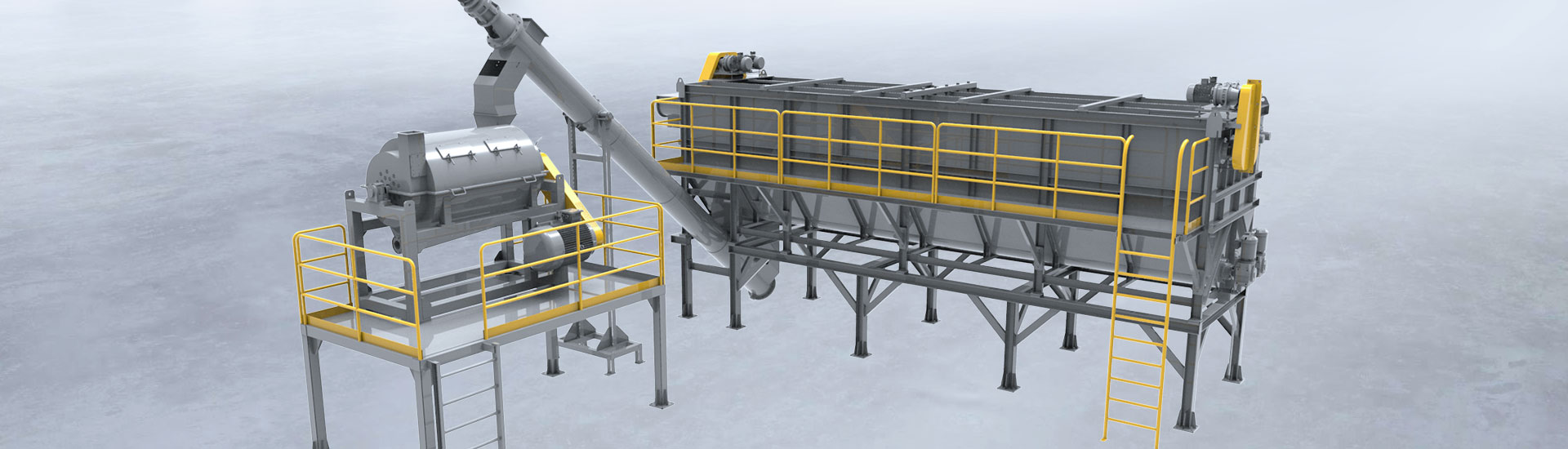 PET Flakes Drying Machine