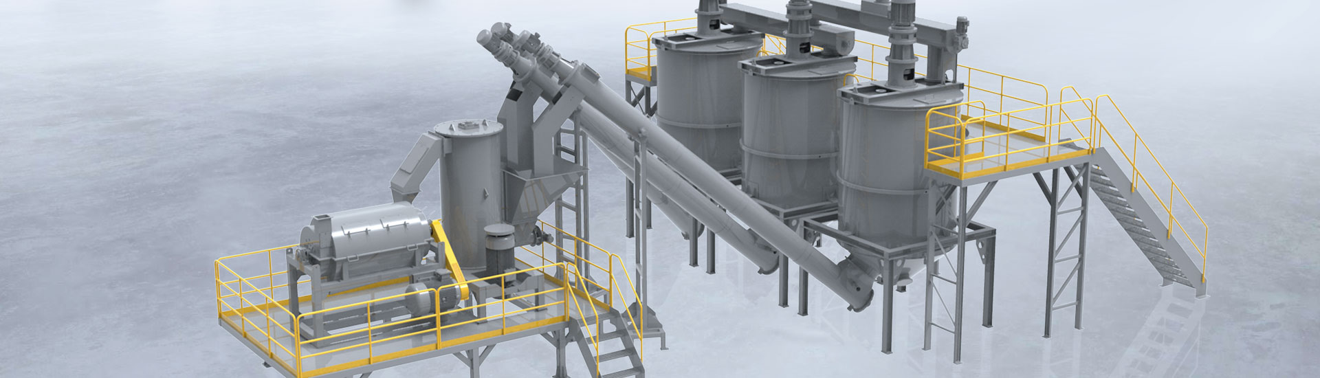 PET Flakes Friction Washer