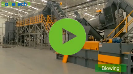 PET Bottle Washing Line for sheet level application by BoReTech